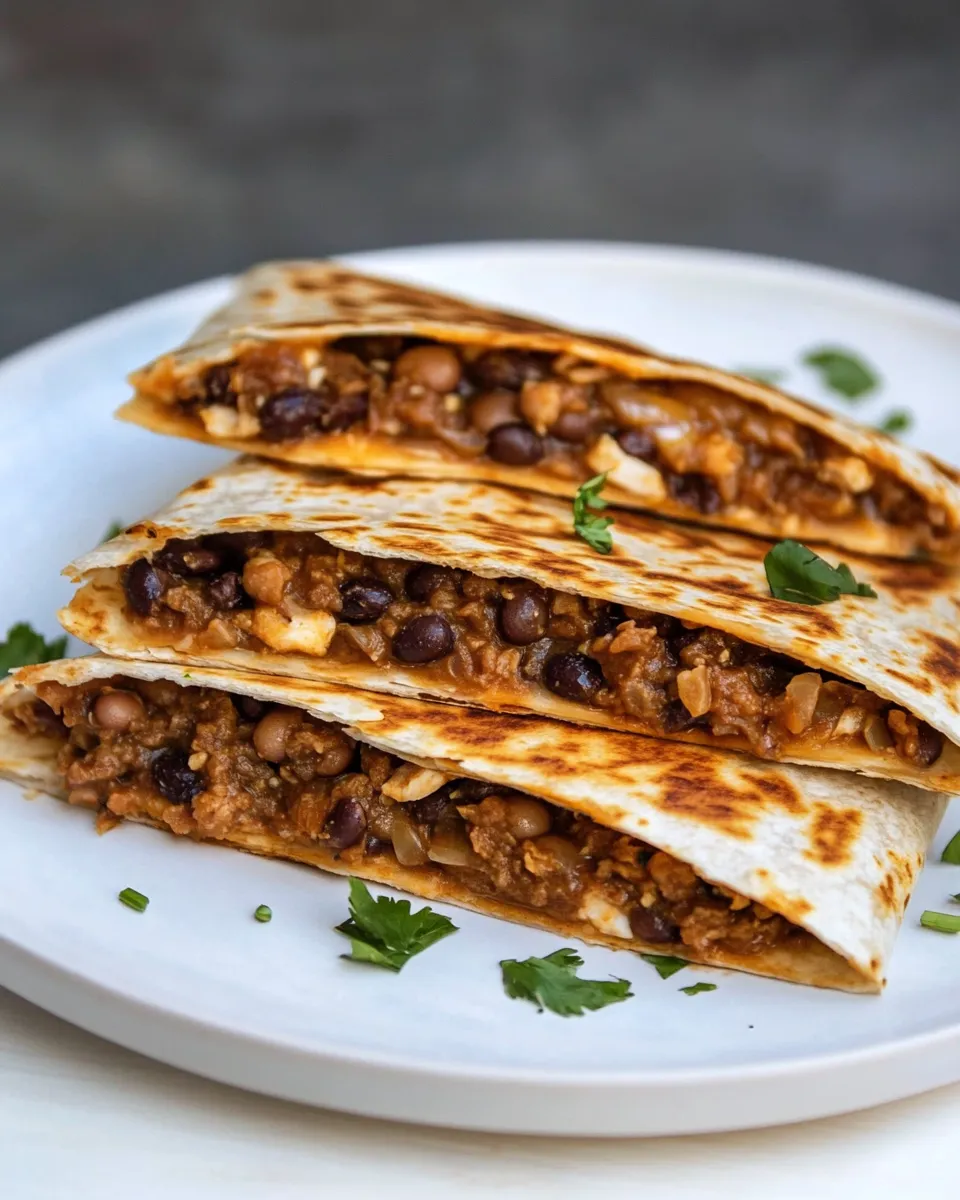 Homemade Amazing Black Beanadillas photo