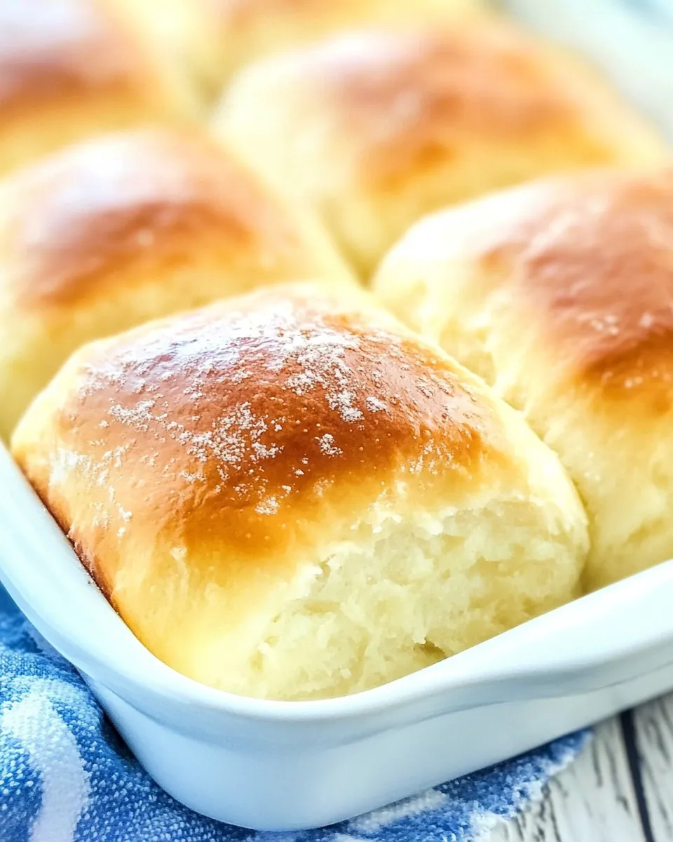 Classic Amish Potato Dinner Rolls image