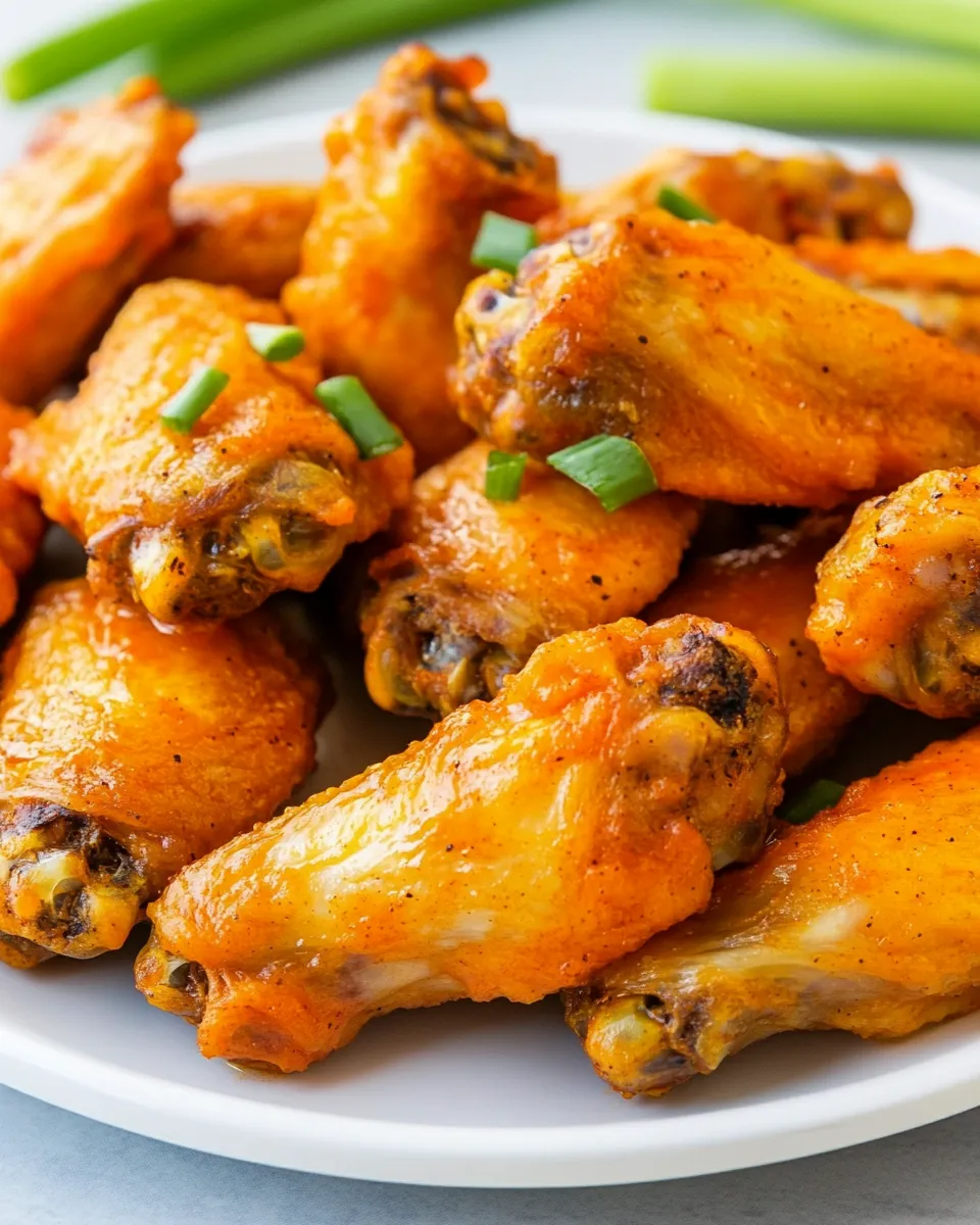 Classic Baked Buffalo Wings dish photo