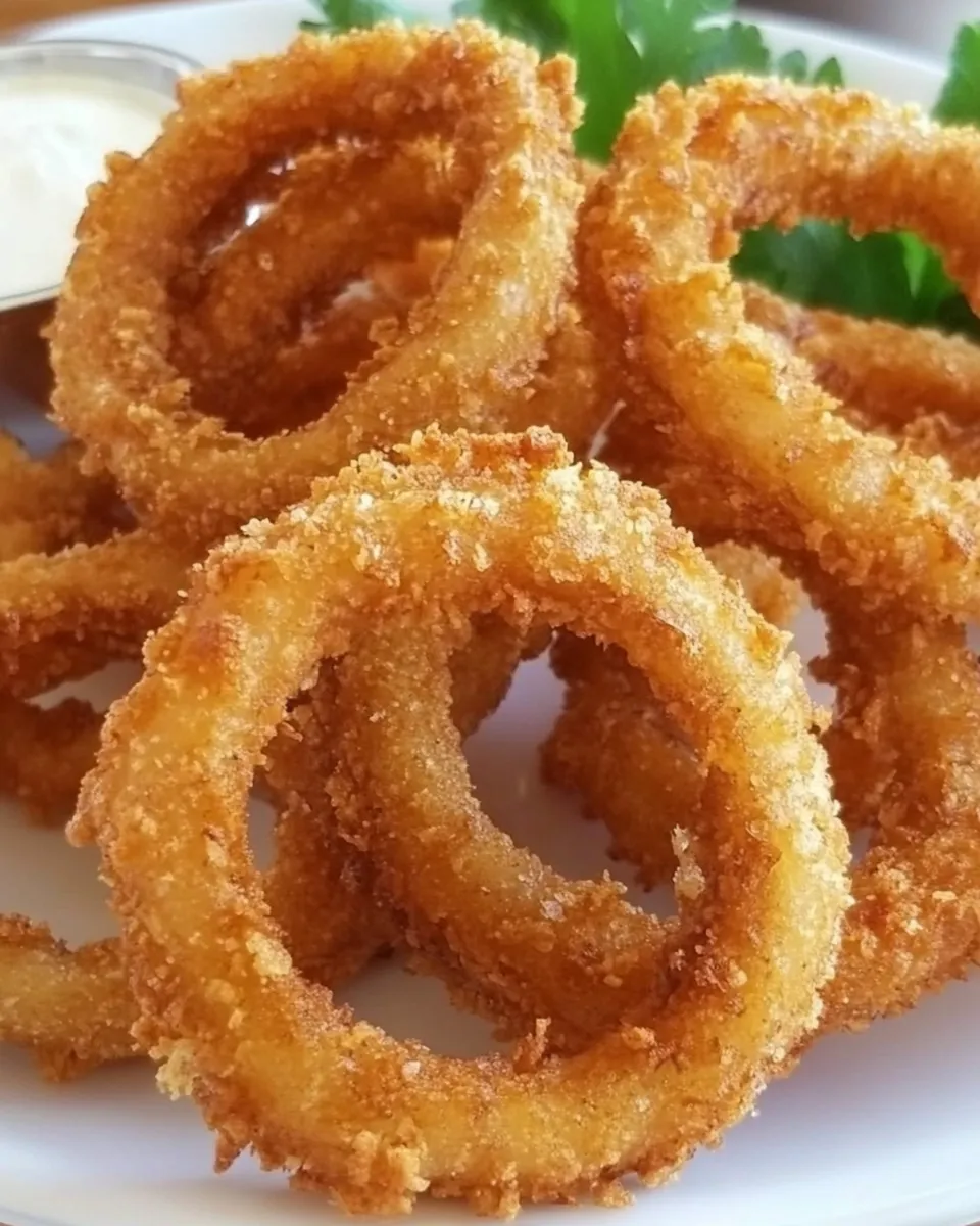 Easy Buffalo Onion Rings recipe photo