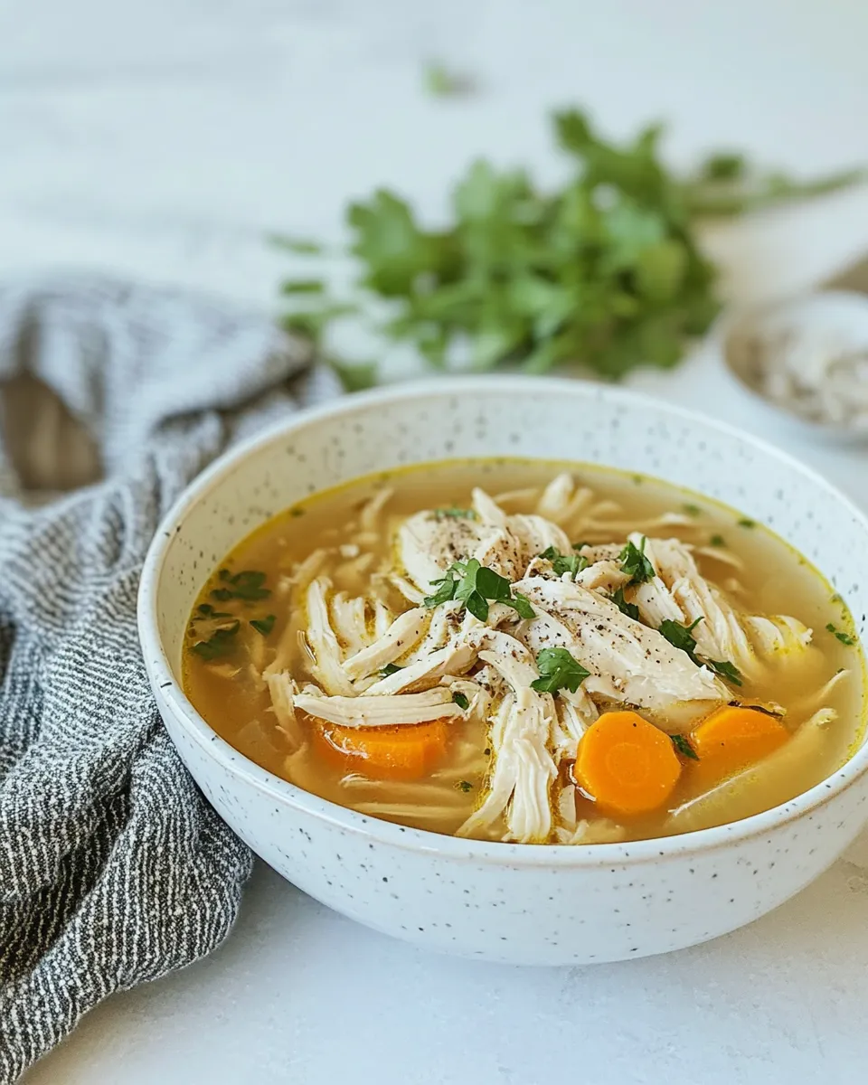 Delicious Chicken Soup dish photo