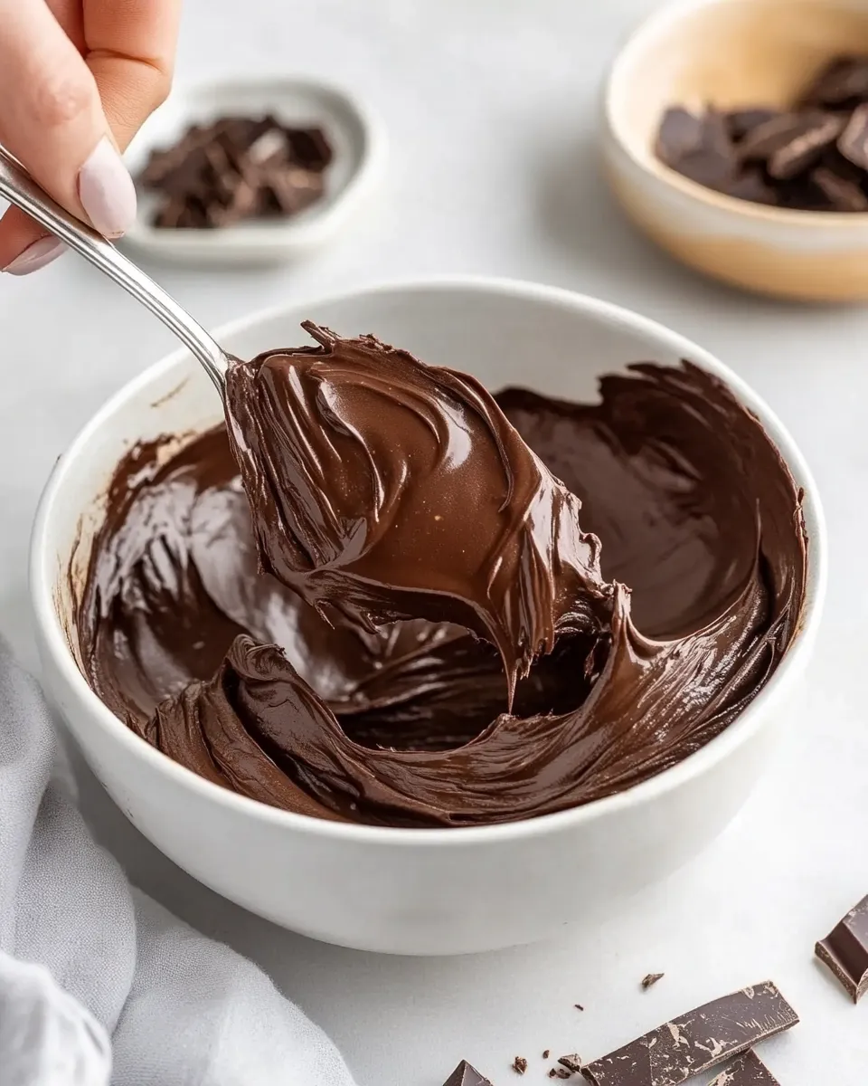 Easy Chocolate Ganache Recipe shot
