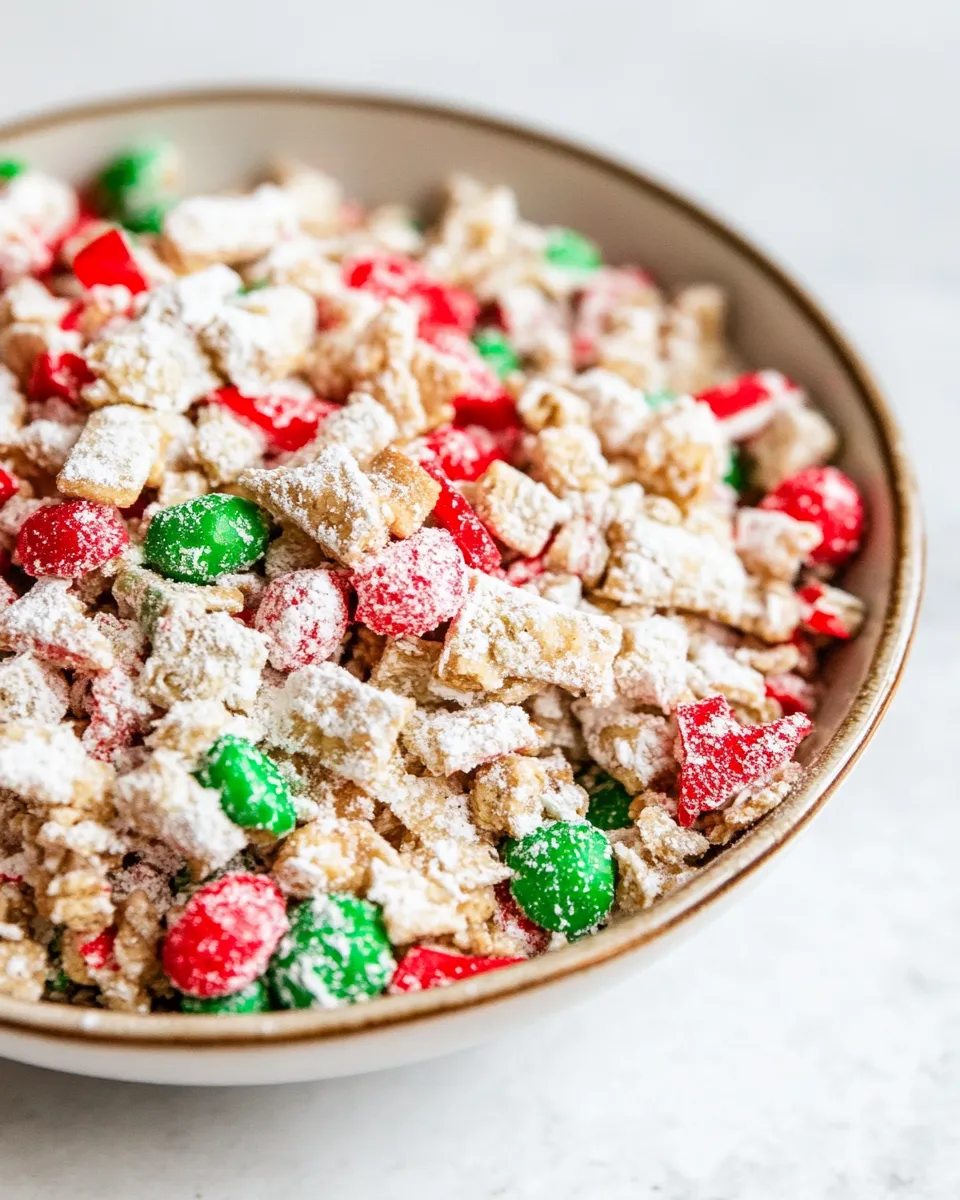 Homemade Christmas Reindeer Chow photo