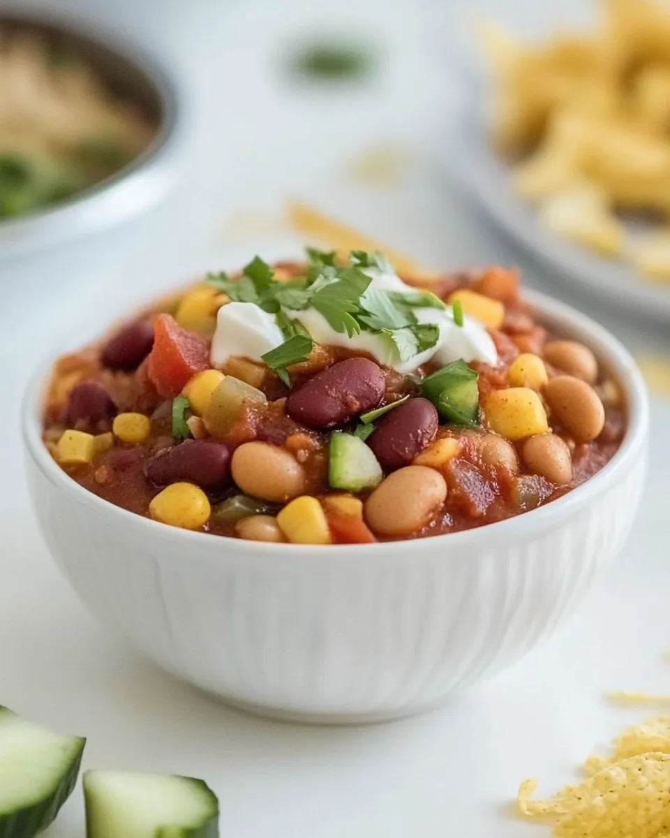 Delicious Easy 5-Bean Chili recipe photo