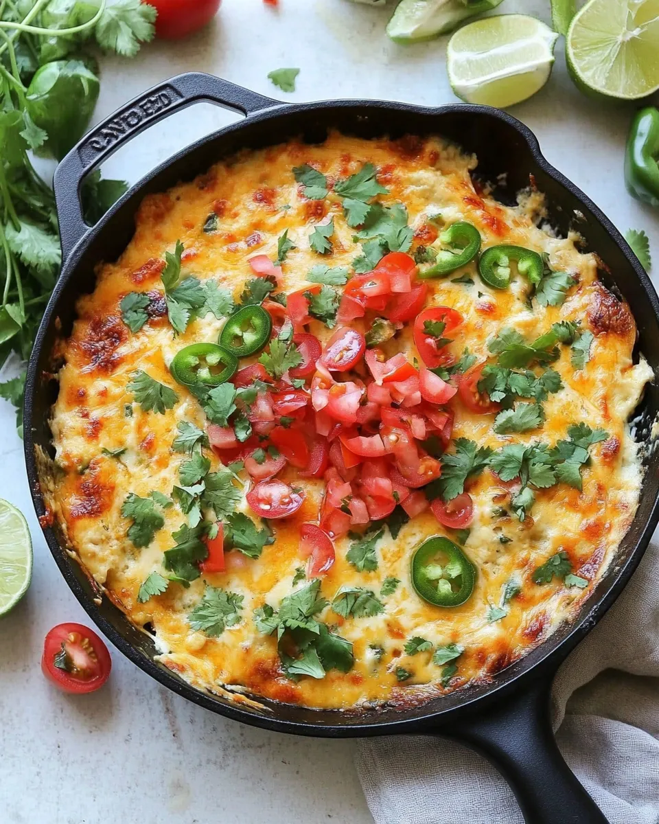 Classic Easy Skillet Queso Dip image