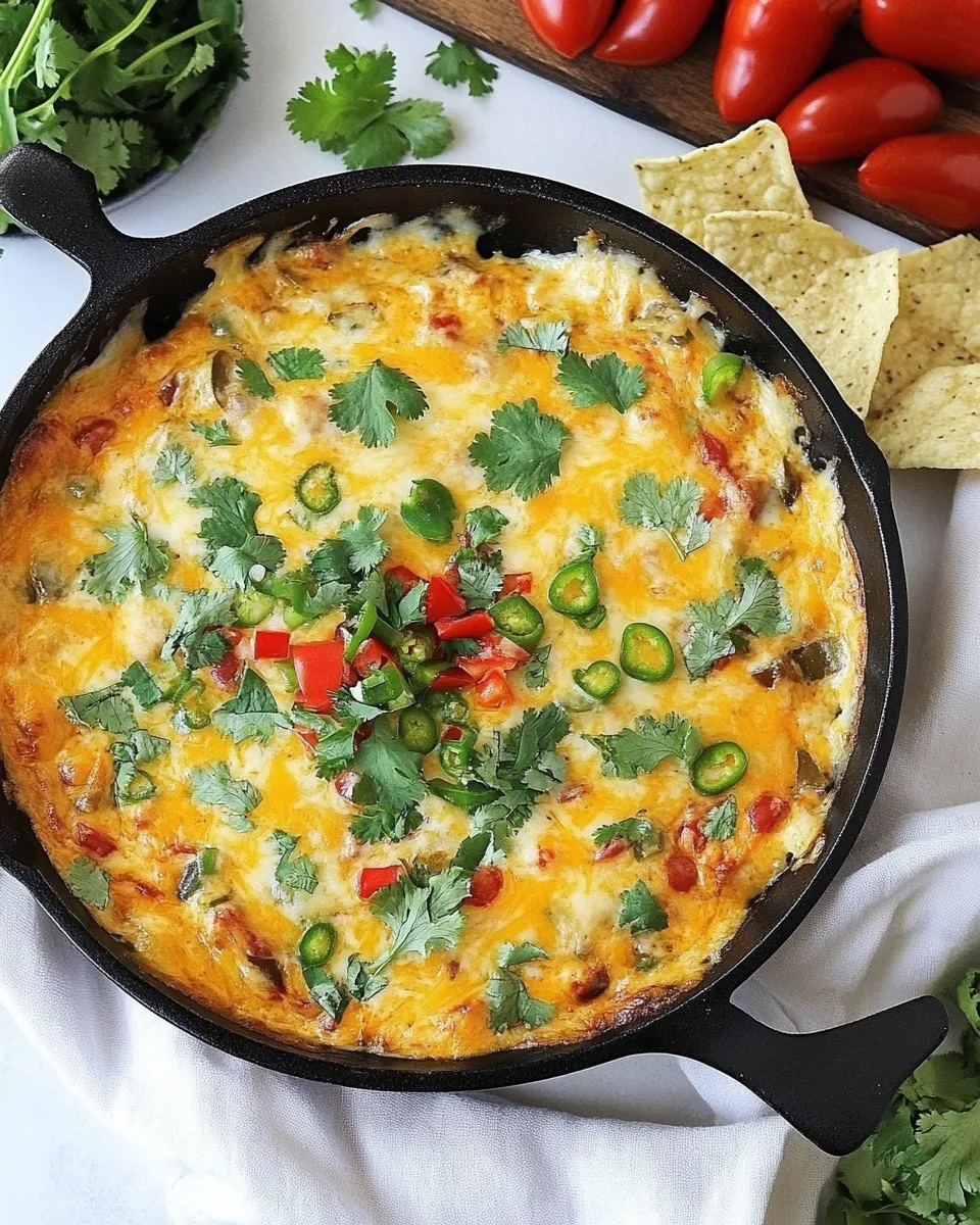 Delicious Easy Skillet Queso Dip recipe photo