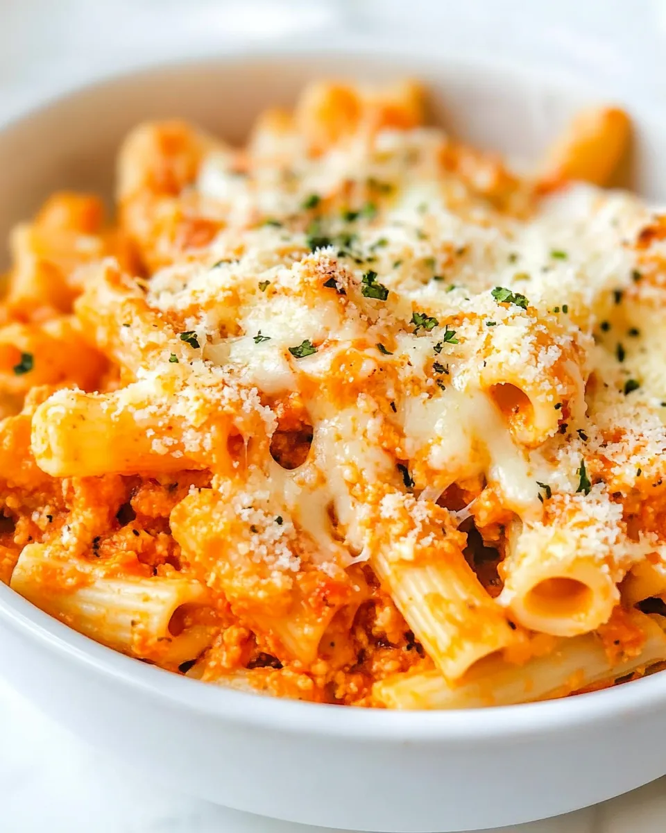 Classic Five Cheese Ziti Al Forno image