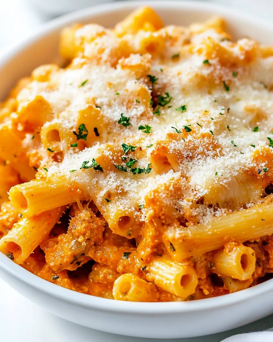 Easy Five Cheese Ziti Al Forno recipe photo