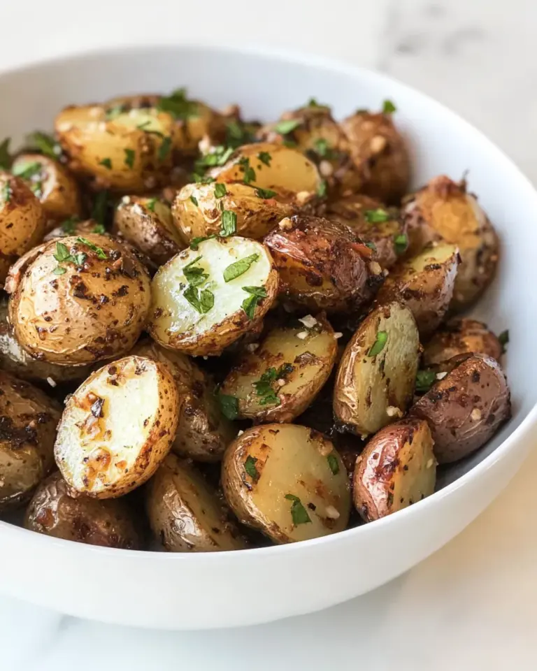 Homemade Garlic Parsley Potatoes photo