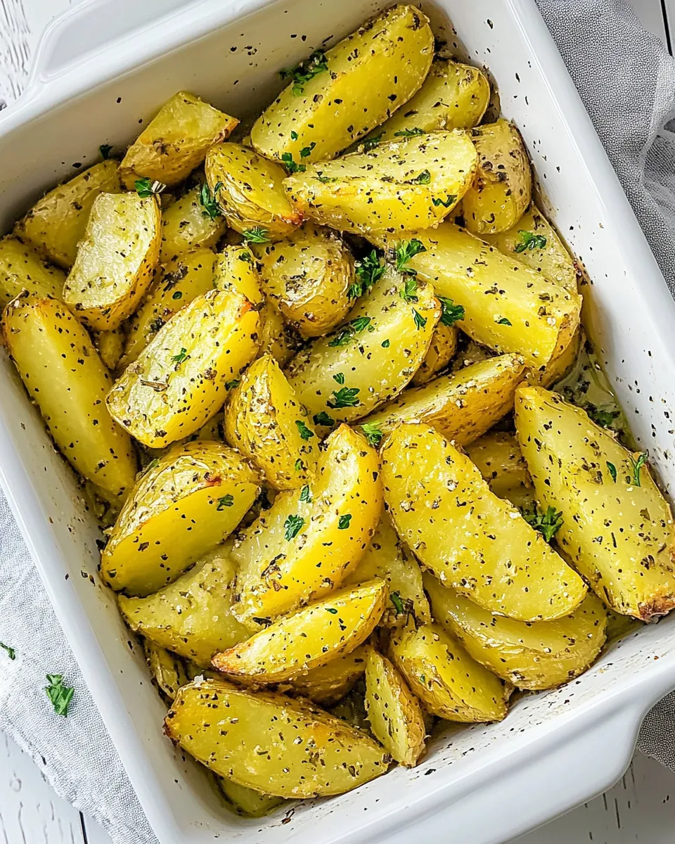 Classic Greek Potatoes image