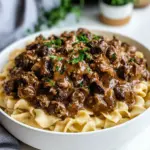 Homemade Hamburger Stroganoff photo