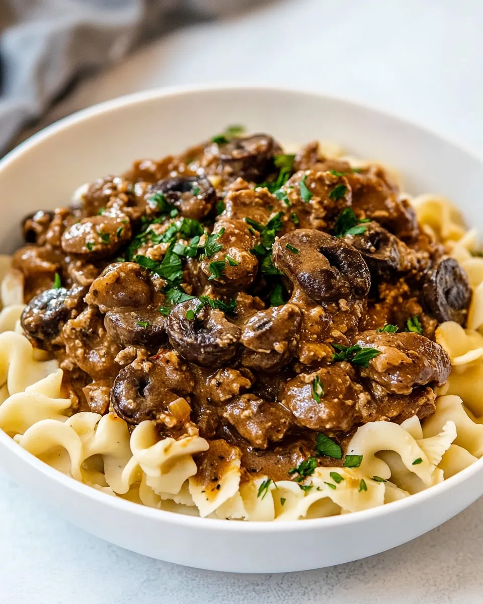 Classic Hamburger Stroganoff image