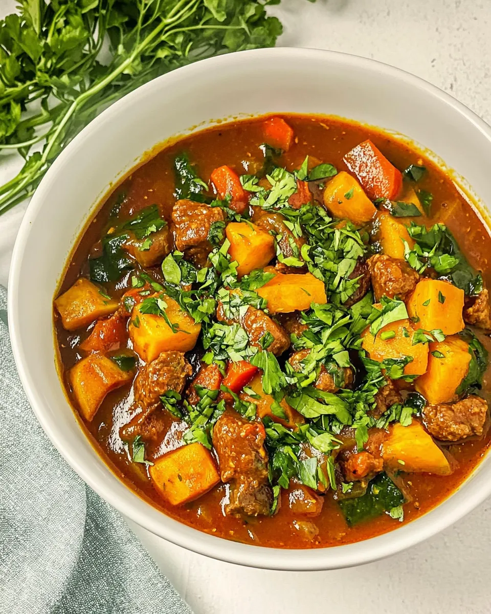 Delicious Jackfruit Stew (Vegan Beef Stew) image