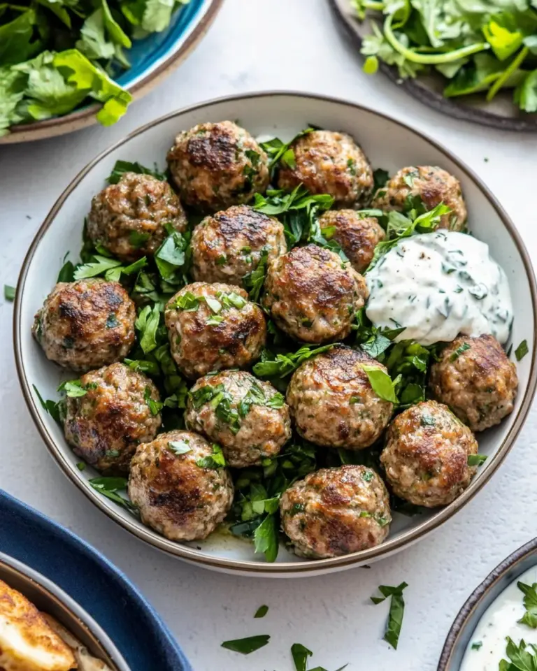 Homemade Lamb Meatballs photo