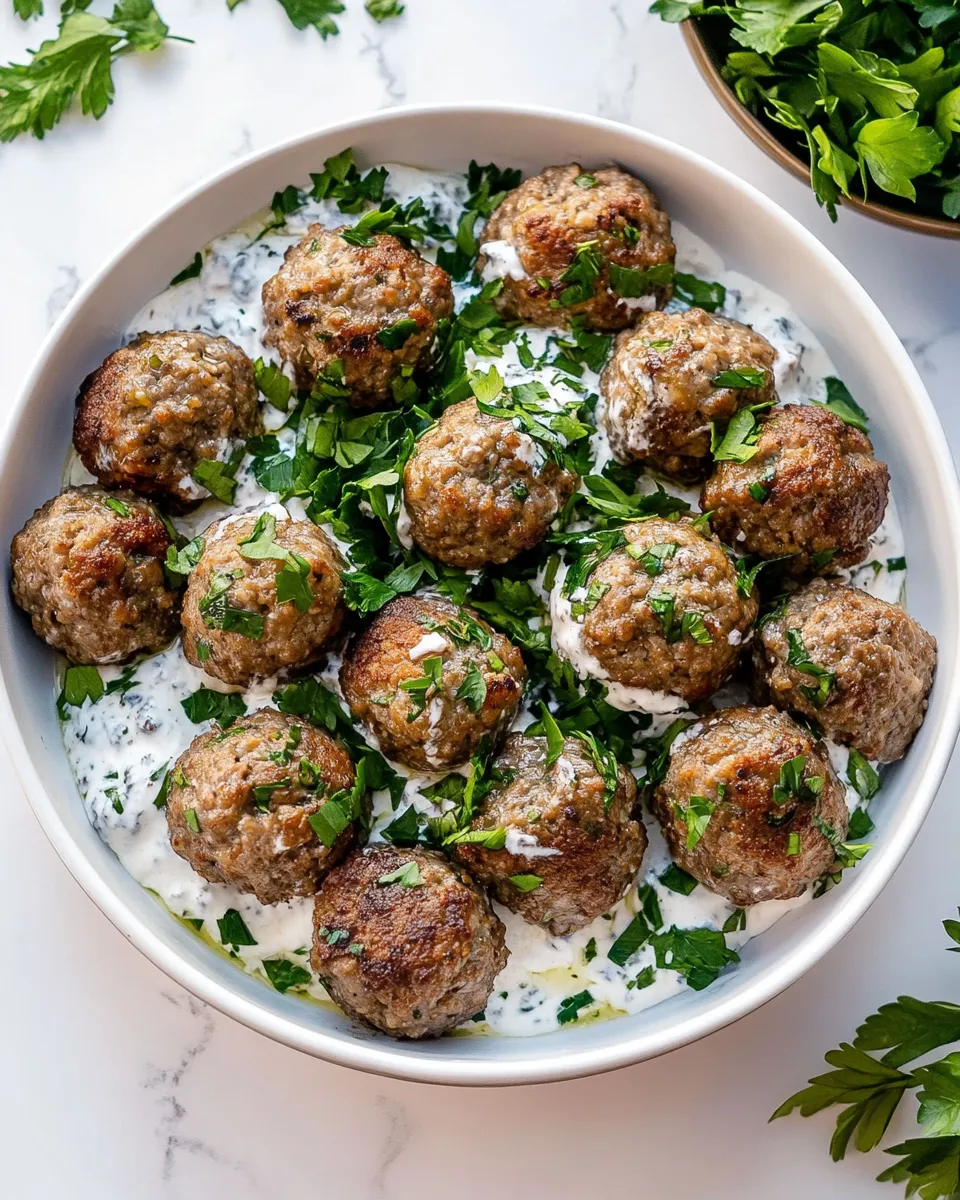 Easy Lamb Meatballs recipe photo