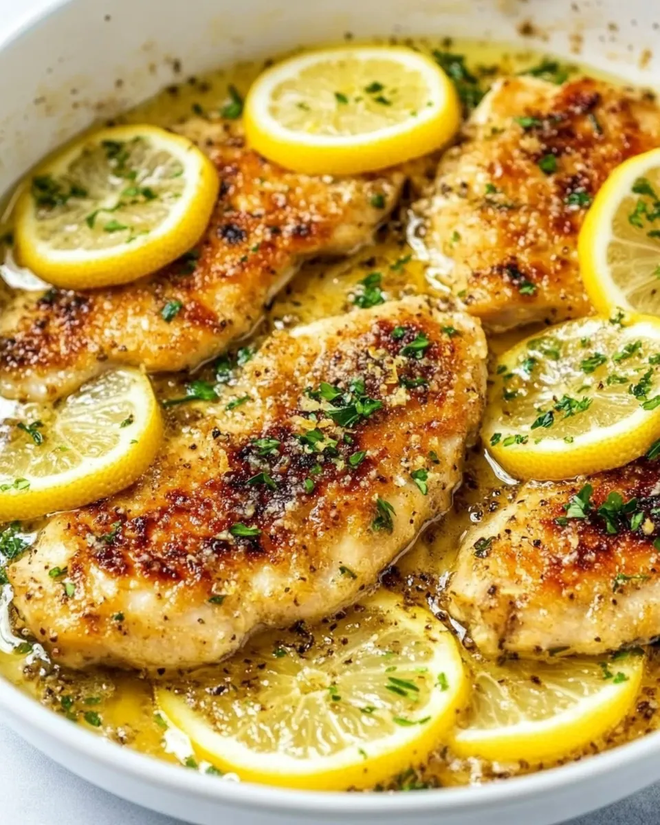 Homemade Lemon Chicken Recipe (with Lemon Butter Sauce) photo