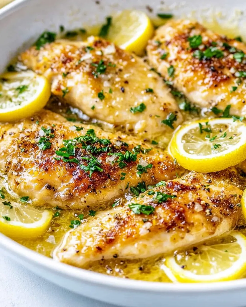 Easy Lemon Chicken Recipe (with Lemon Butter Sauce) recipe photo