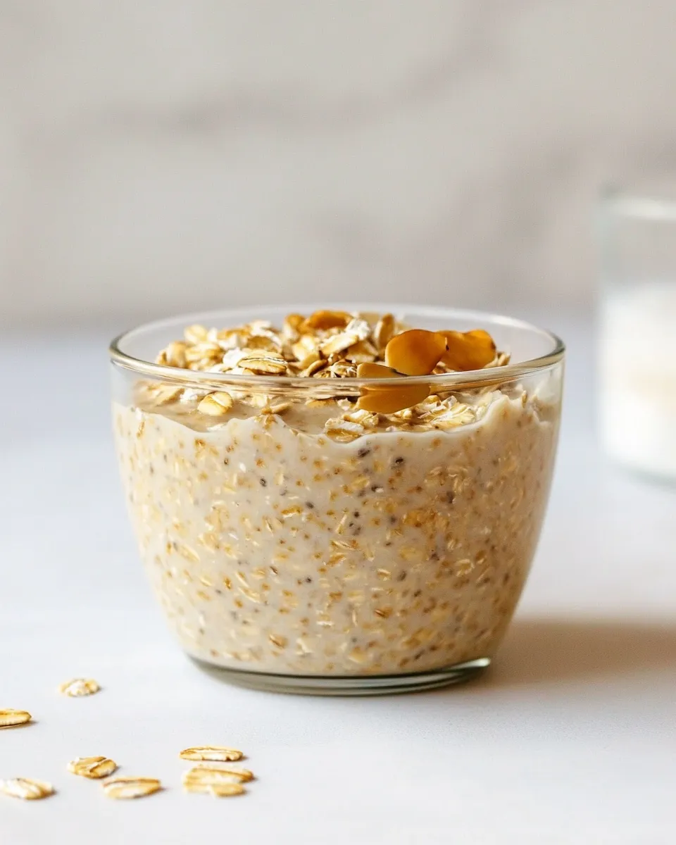 Quick Low-Calorie Overnight Oats image