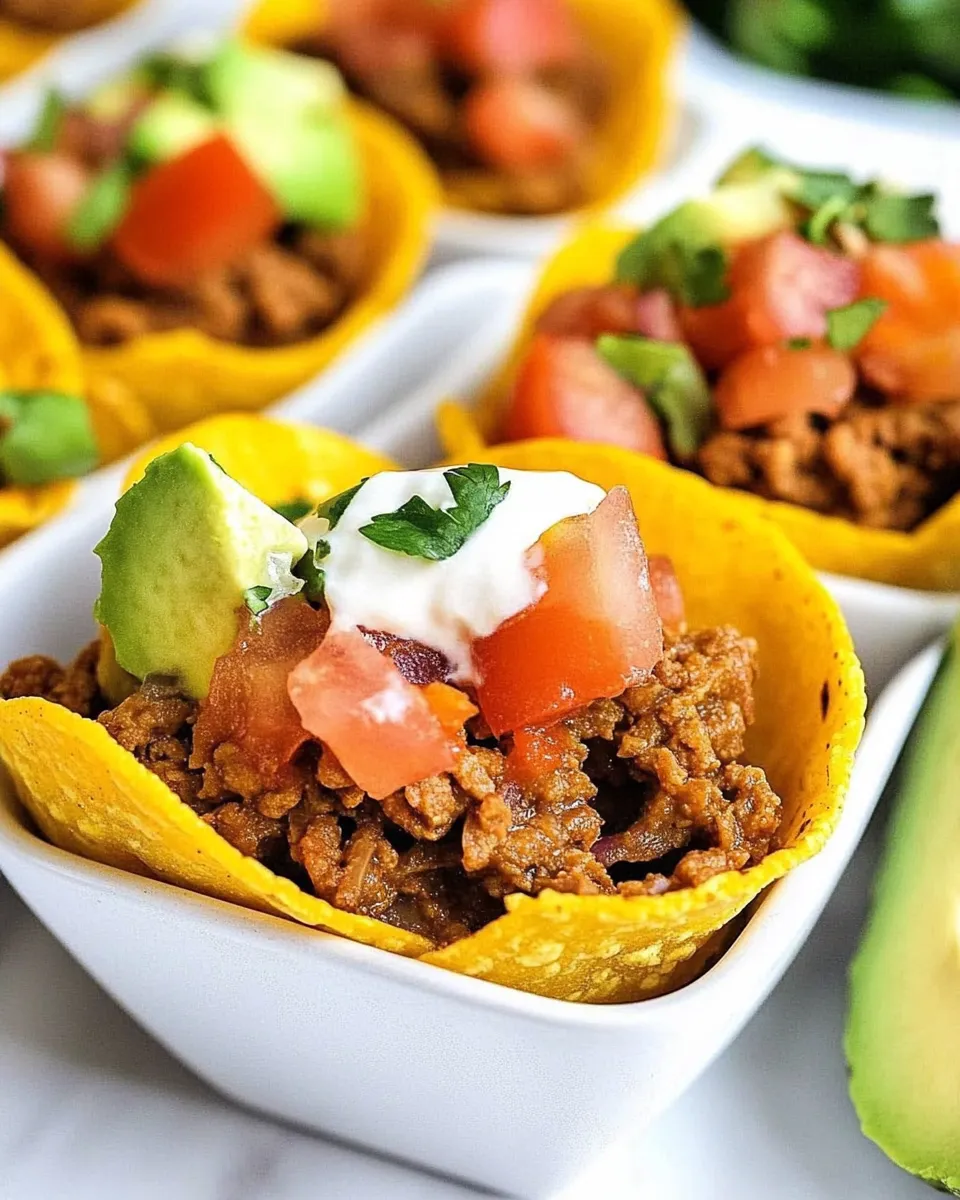 Delicious Low-Carb Keto Tacos shot