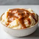 Homemade Mashed Potatoes and Gravy photo
