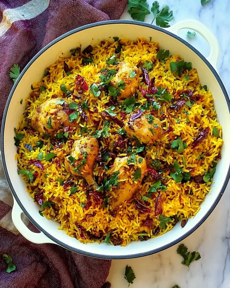Homemade One-Pot Chicken Biryani photo