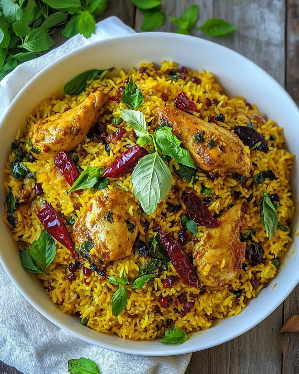 Classic One-Pot Chicken Biryani image