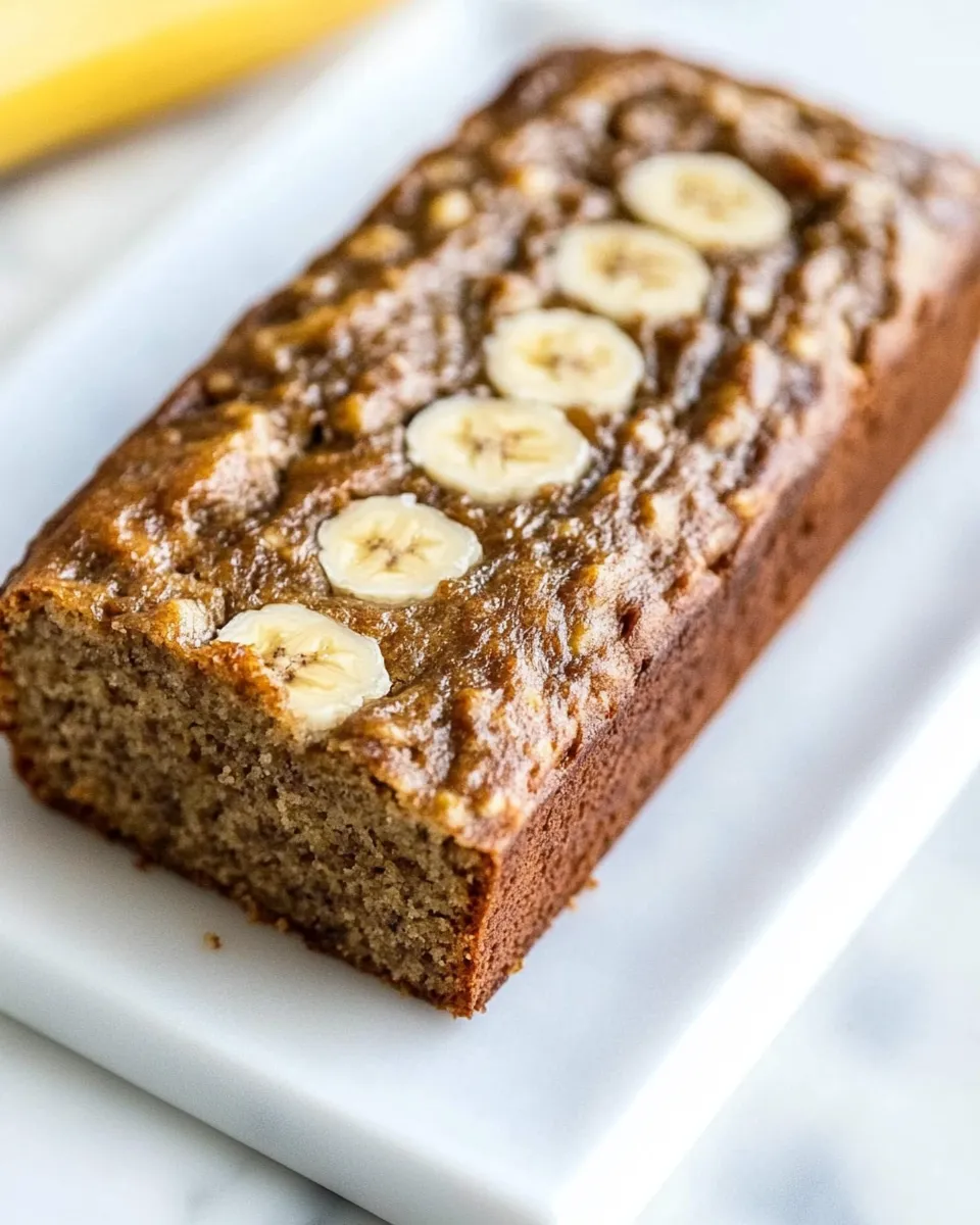 Delicious Paleo Banana Bread shot