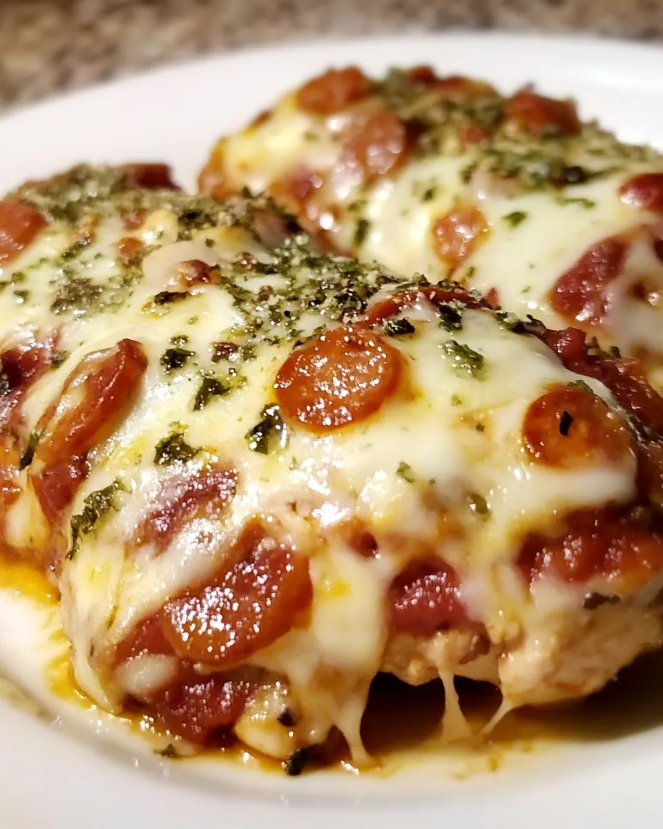 Easy Pizza Smothered Chicken recipe photo