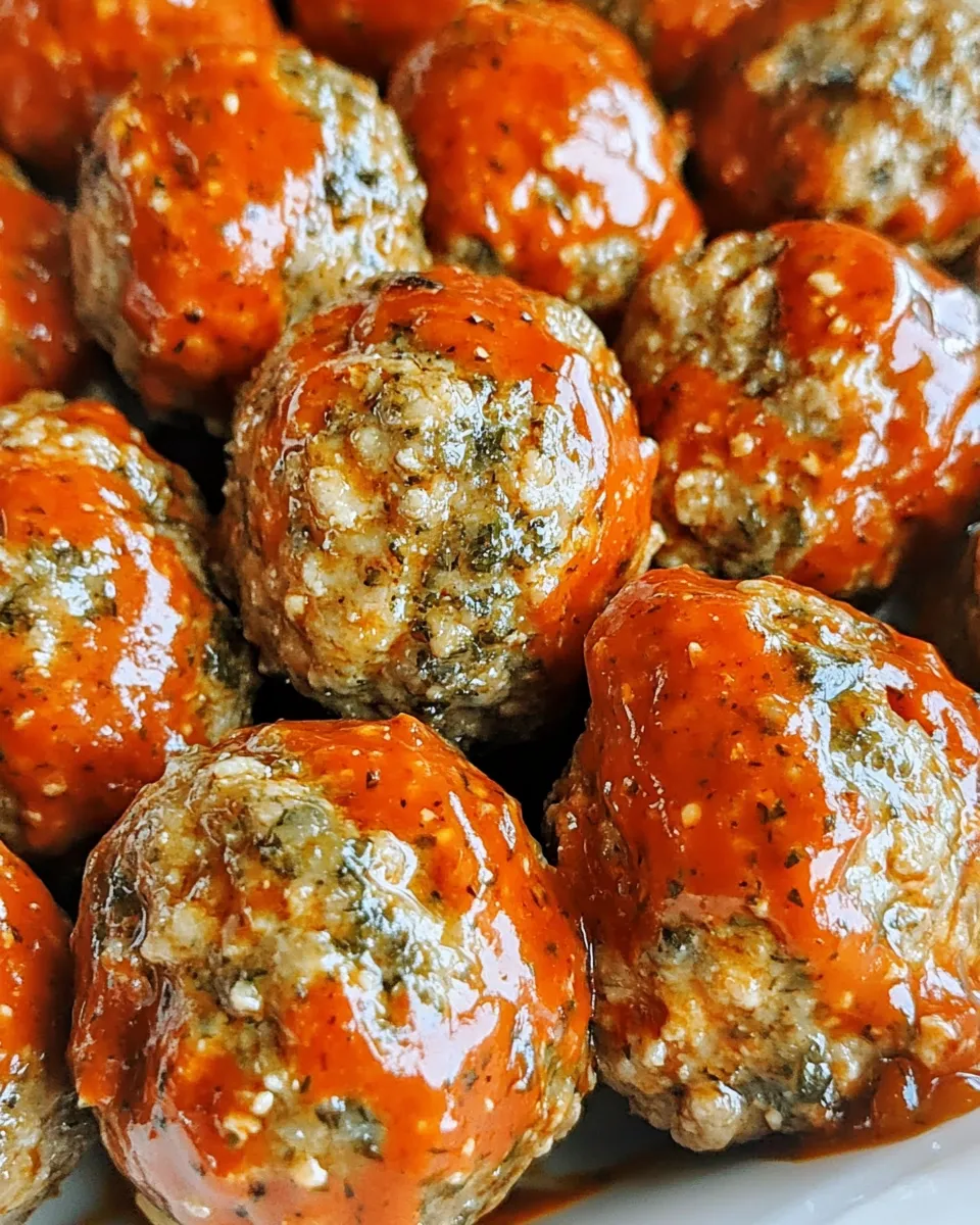 Homemade Sheet Pan Party Meatballs recipe photo