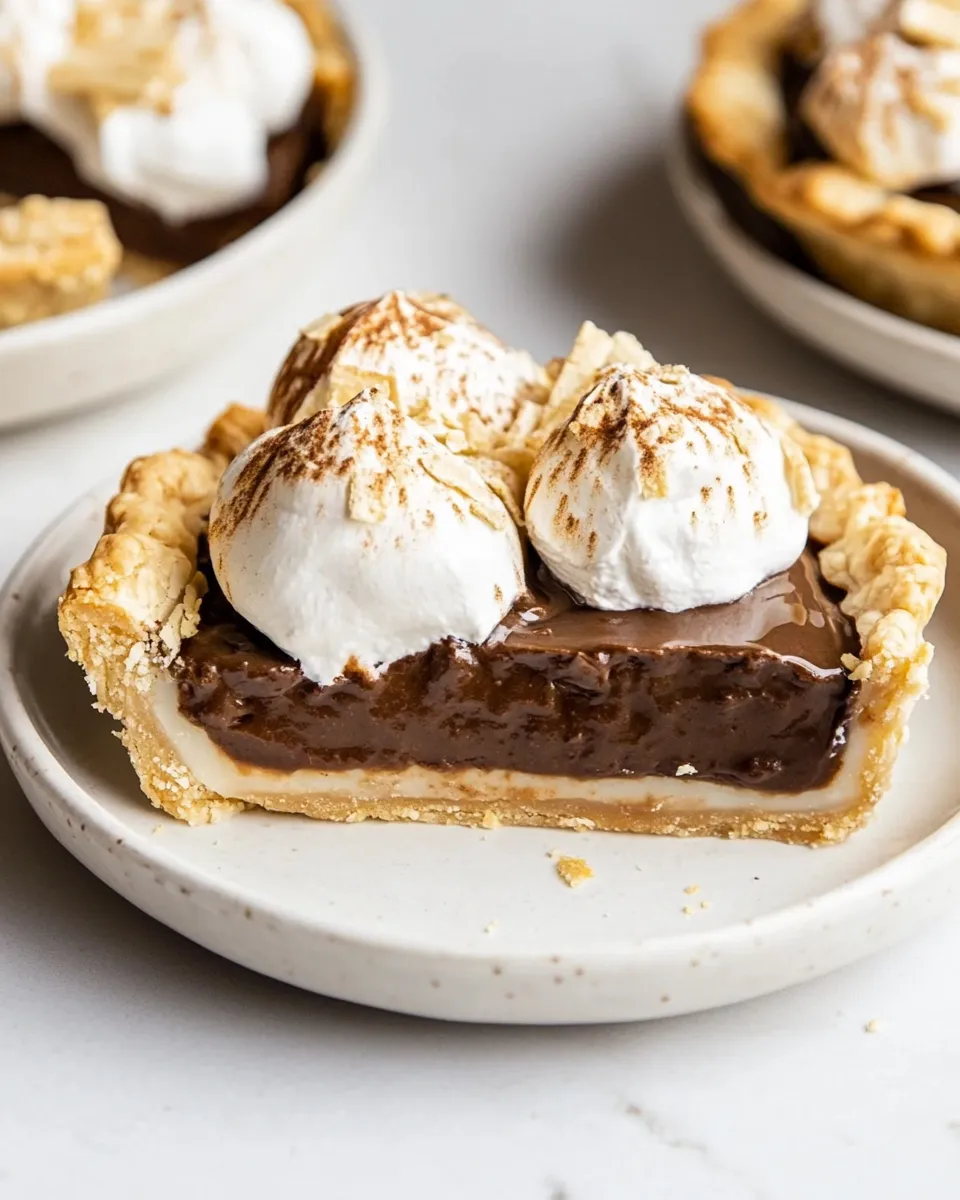 Delicious Smores Pie (No-Bake!) image