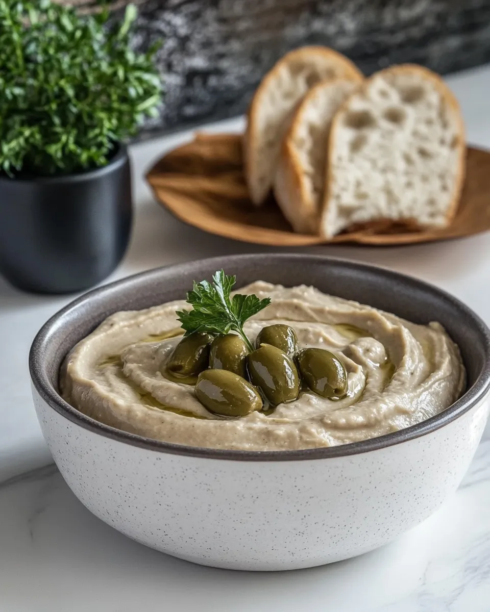 Easy Taramosalata: Greek Fish Roe Dip shot