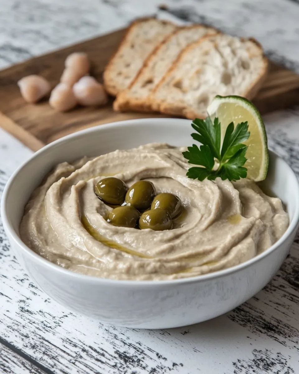 Delicious Taramosalata: Greek Fish Roe Dip recipe photo