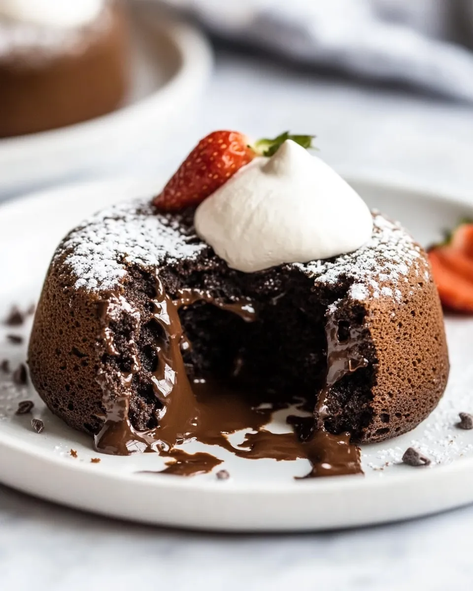 Best The Best Keto Chocolate Lava Cakes shot
