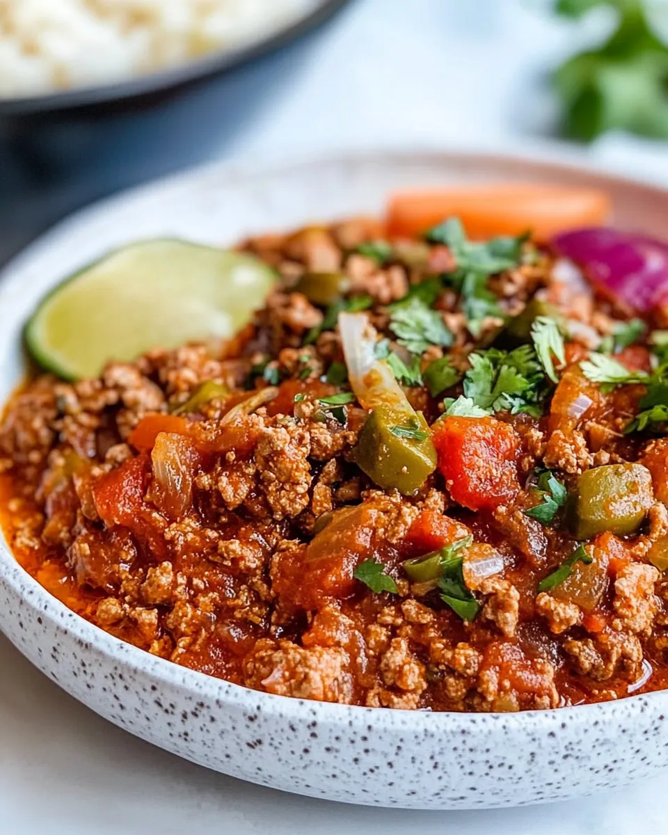 Easy Turkey Picadillo photo