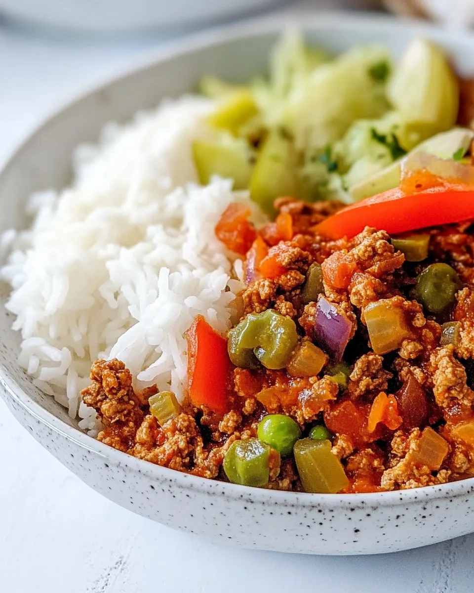 Homemade Turkey Picadillo recipe photo