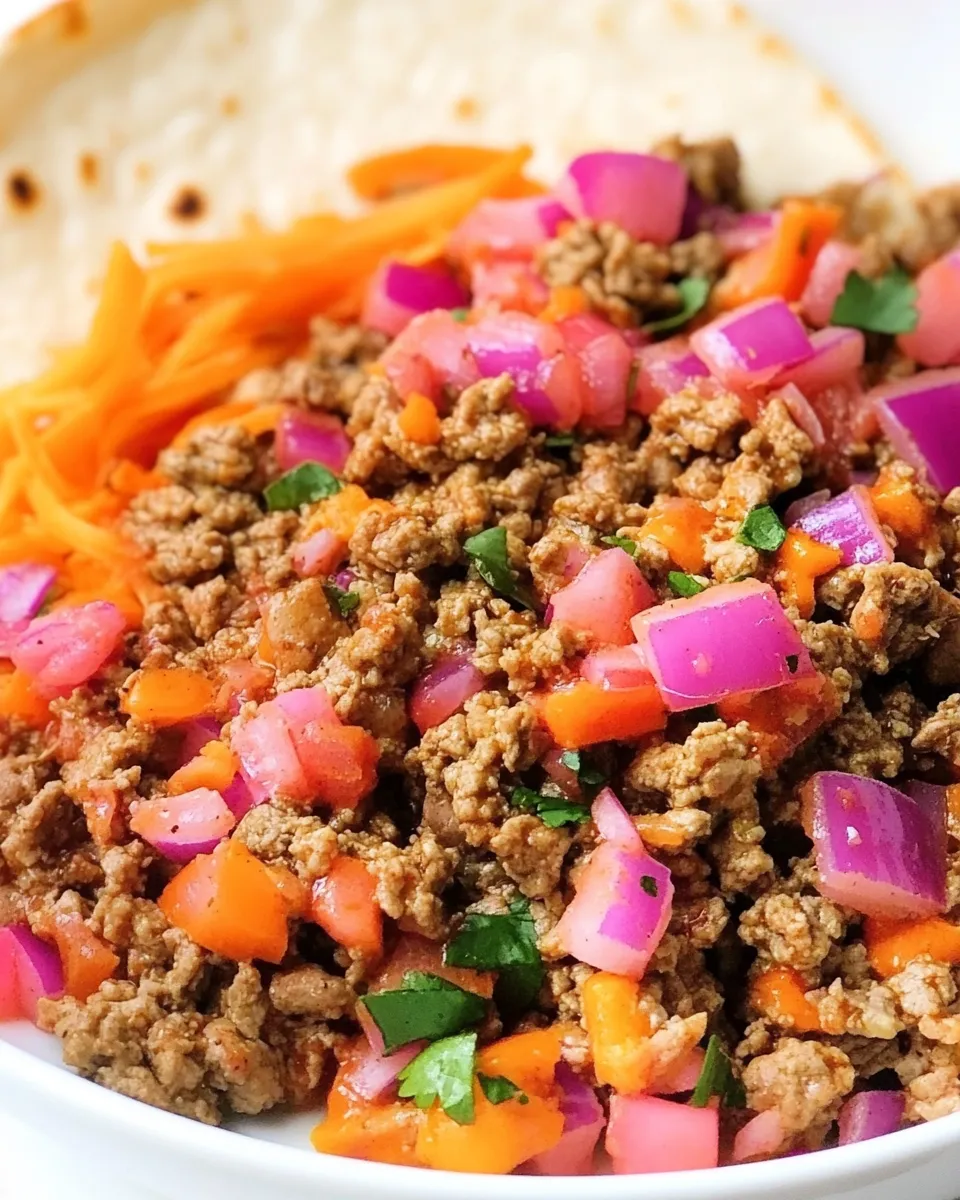 Easy Turkey Taco Meat Recipe shot