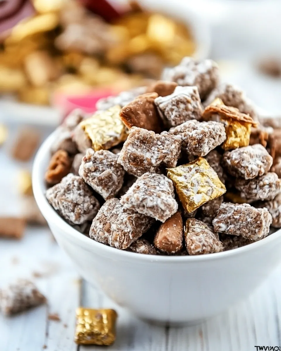 Easy Twix Muddy Buddies photo