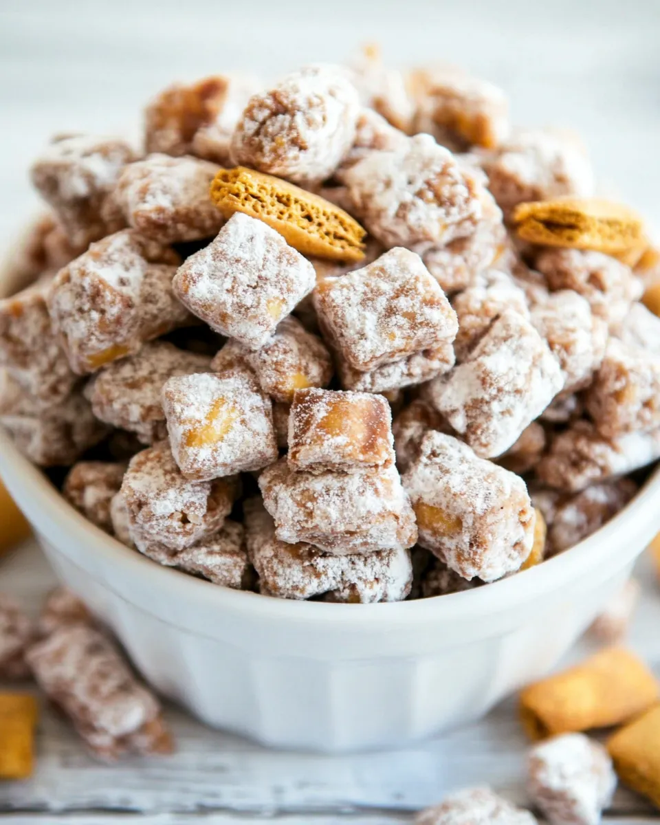 Delicious Twix Muddy Buddies image
