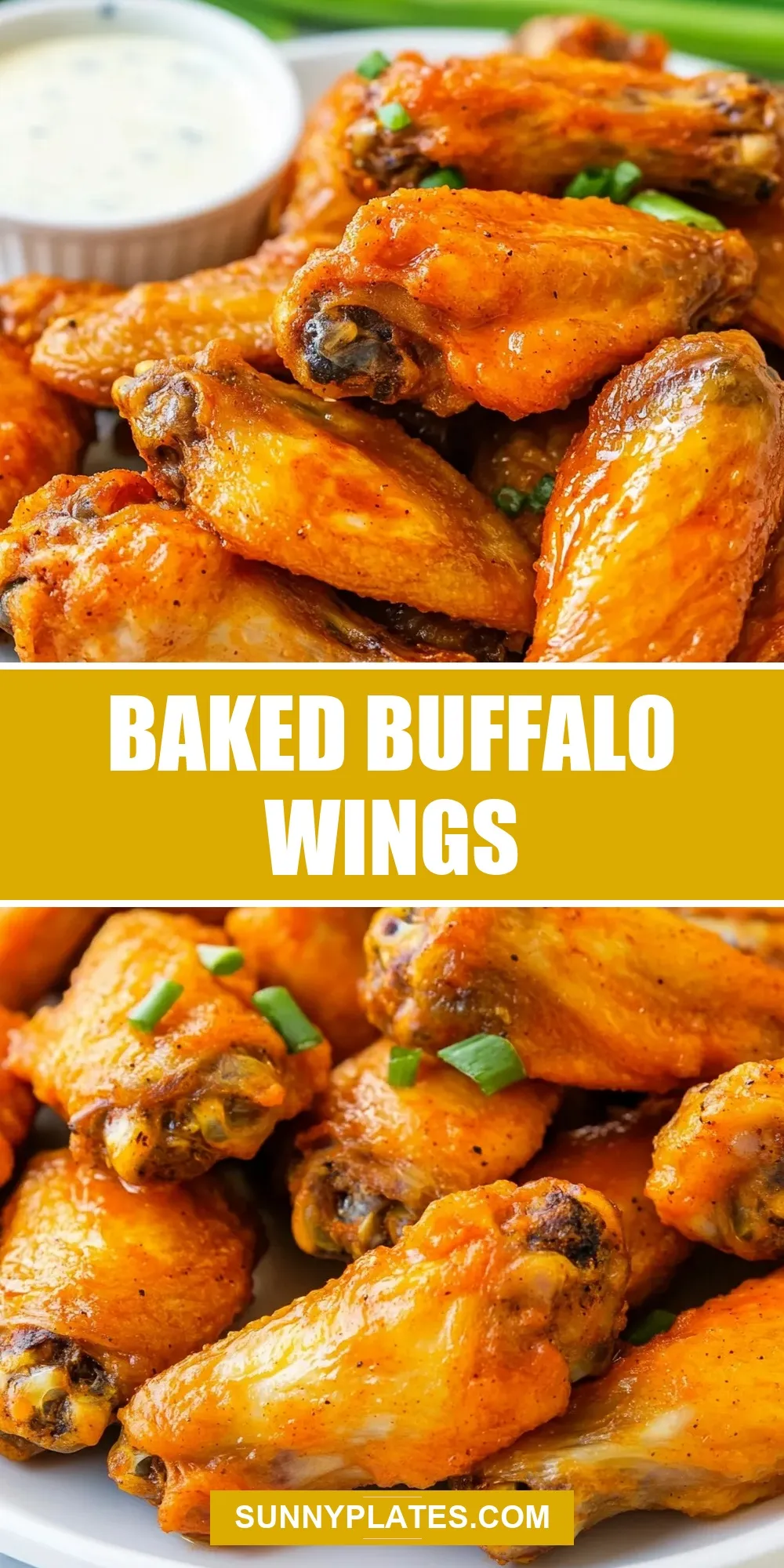 Easy Baked Buffalo Wings Recipe