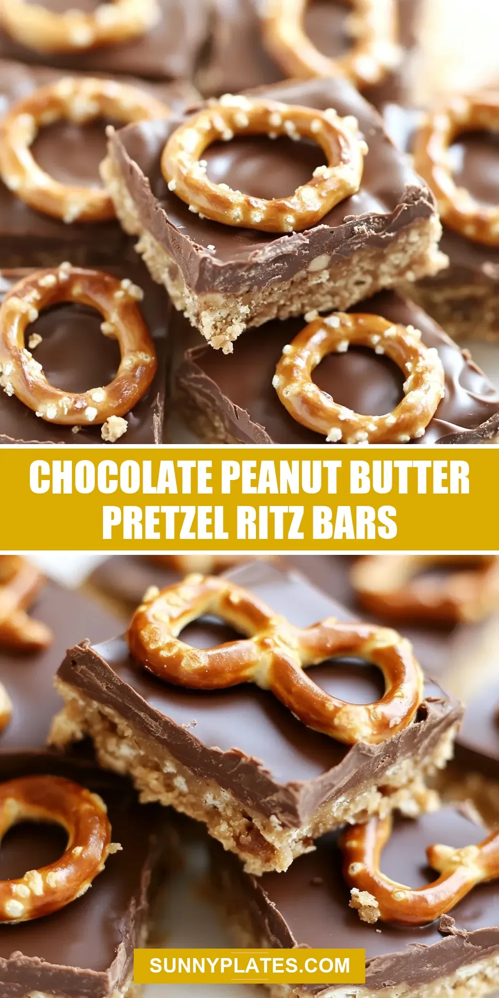 How To Make Delicious Chocolate Peanut Butter Pretzel Ritz Bars