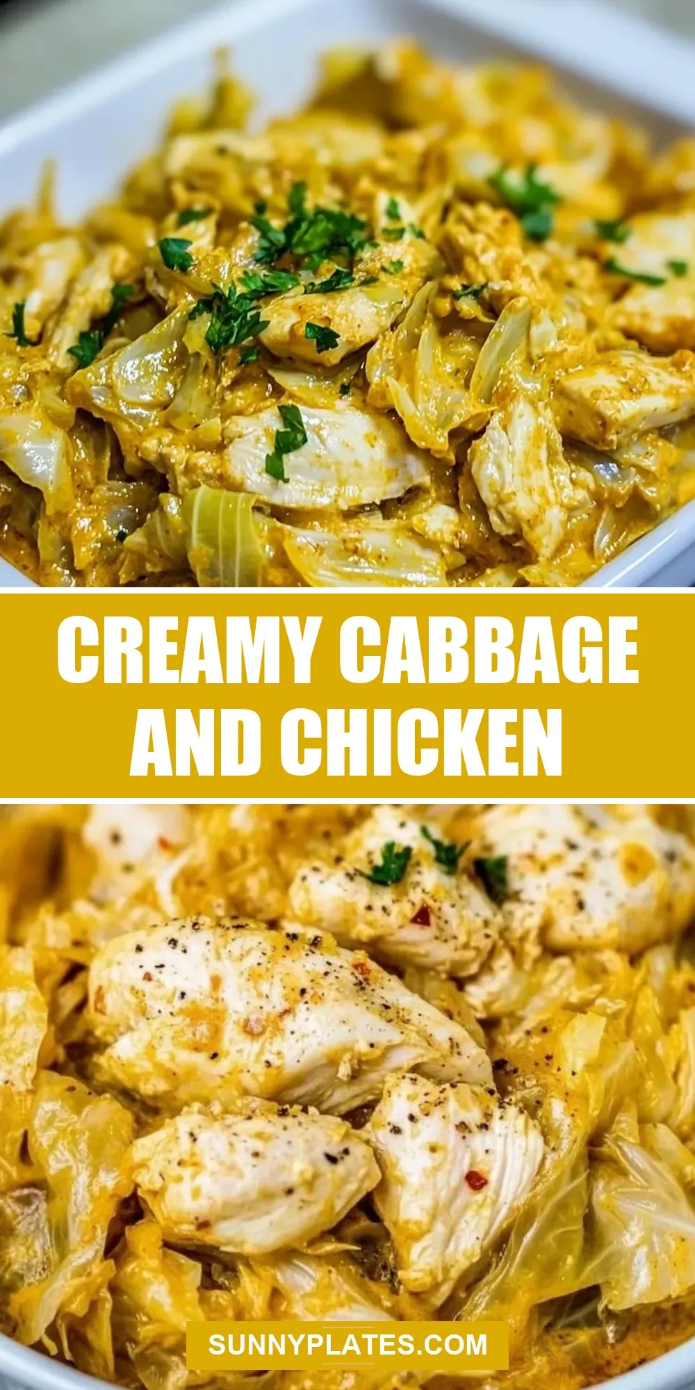 Creamy Cabbage And Chicken (Easy & Delicious)