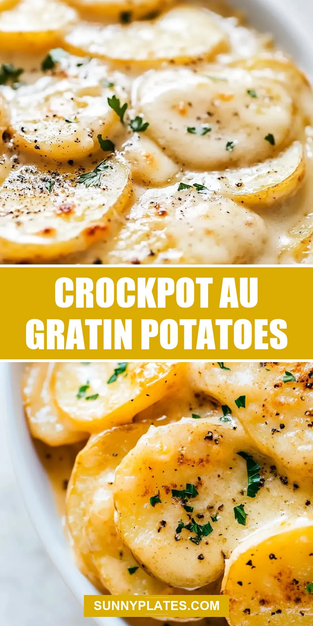 How To Make Savory Crockpot Au Gratin Potatoes