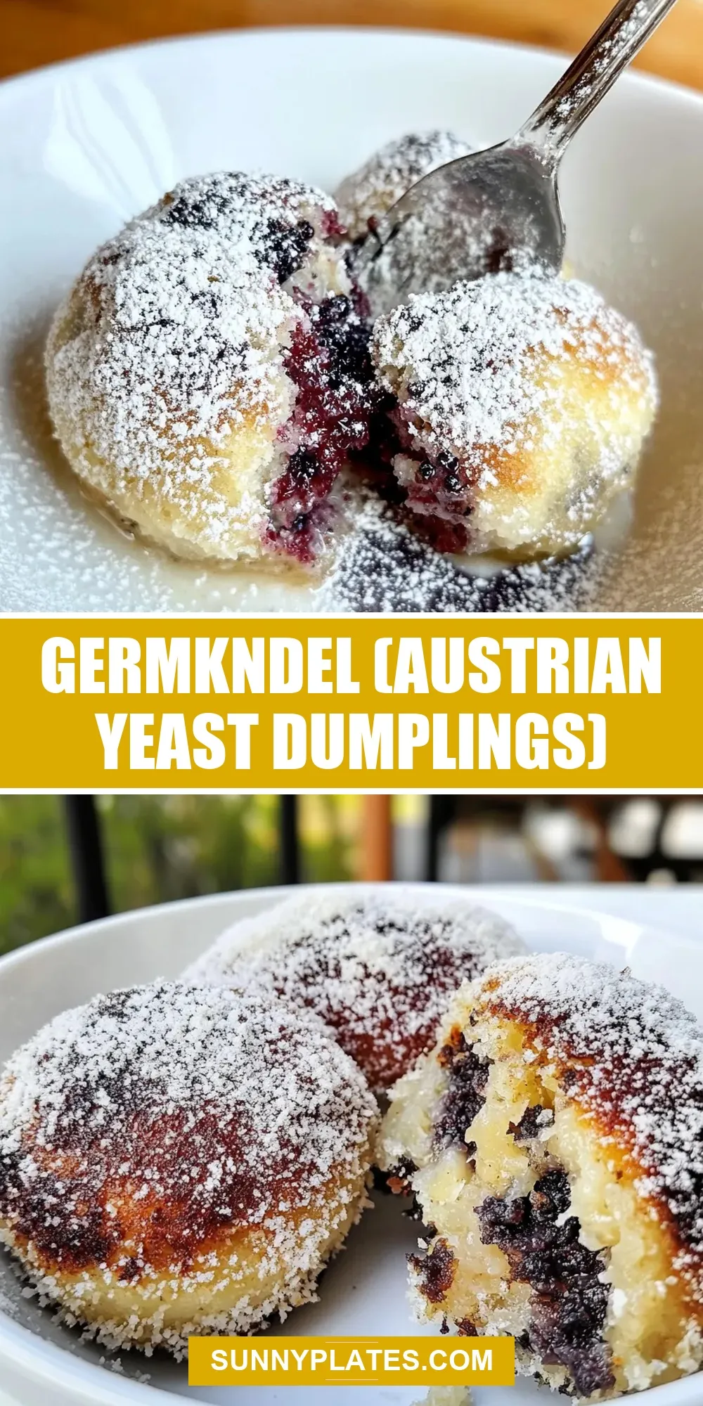 Germkndel (Austrian Yeast Dumplings) (Fresh & Delicious)