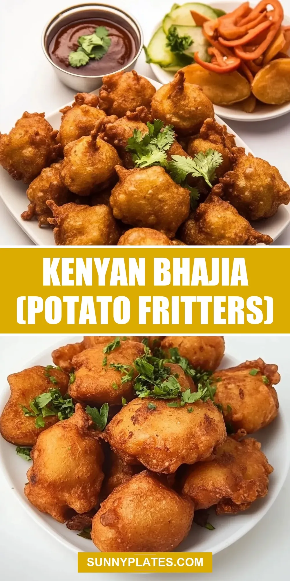 Flavorful Kenyan Bhajia (Potato Fritters)