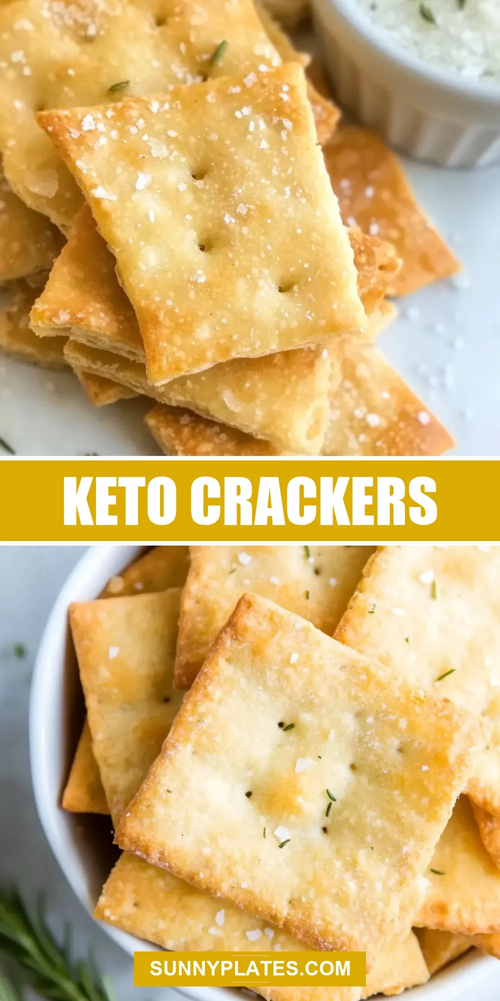 Easy Keto Crackers Recipe