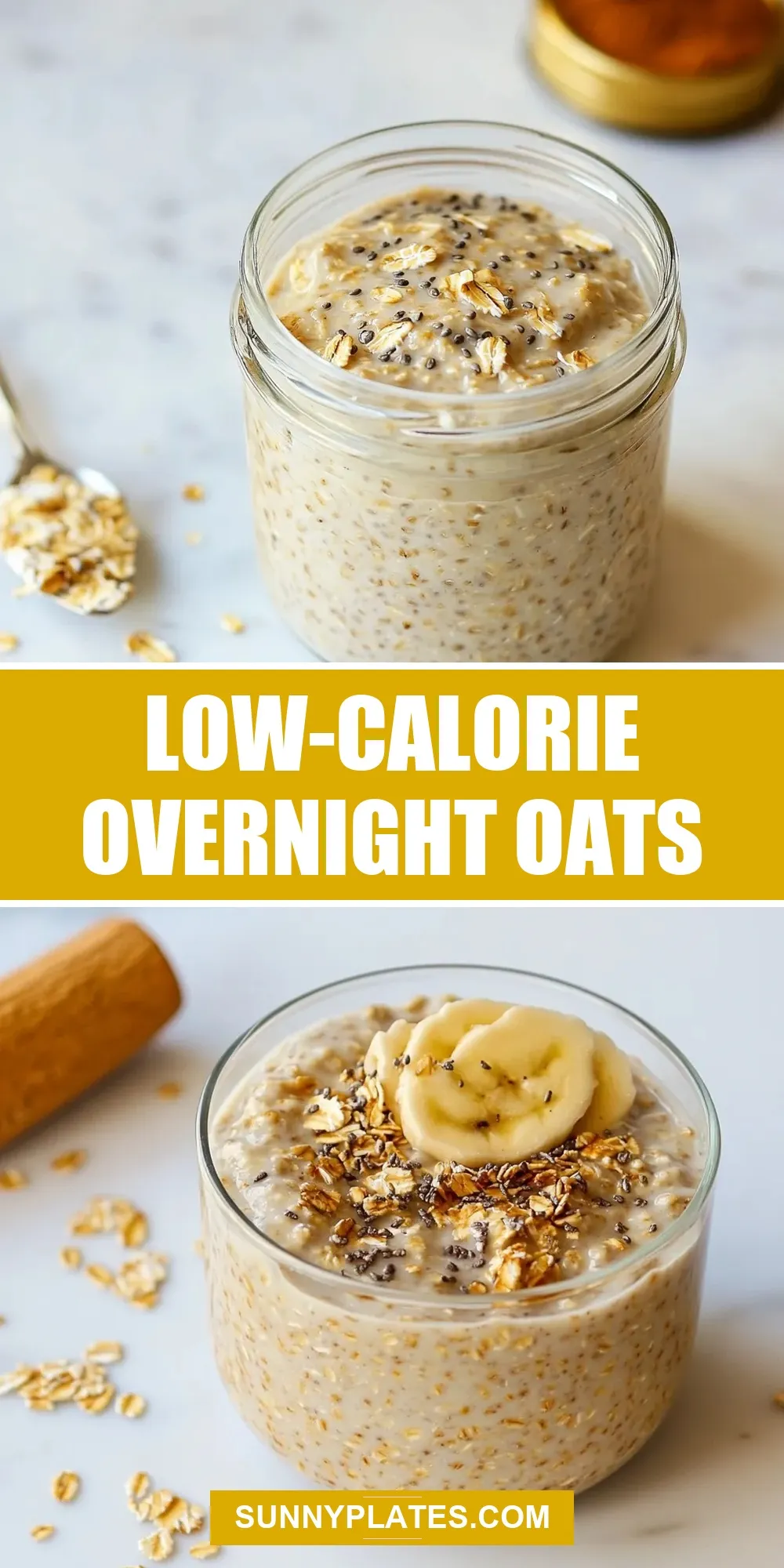 Savory Low-Calorie Overnight Oats