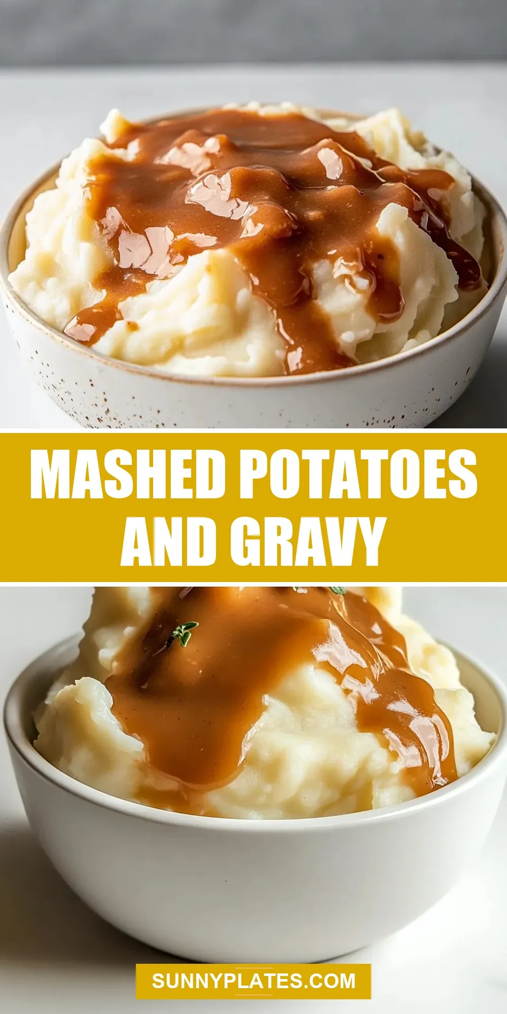 The Best Mashed Potatoes And Gravy Ever