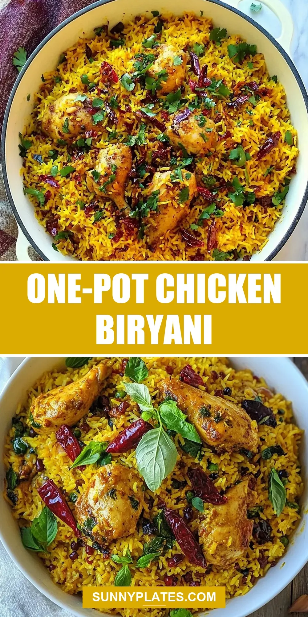 Easy One-Pot Chicken Biryani Recipe