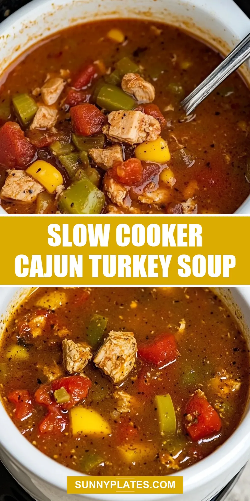 How To Make Ultimate Slow Cooker Cajun Turkey Soup