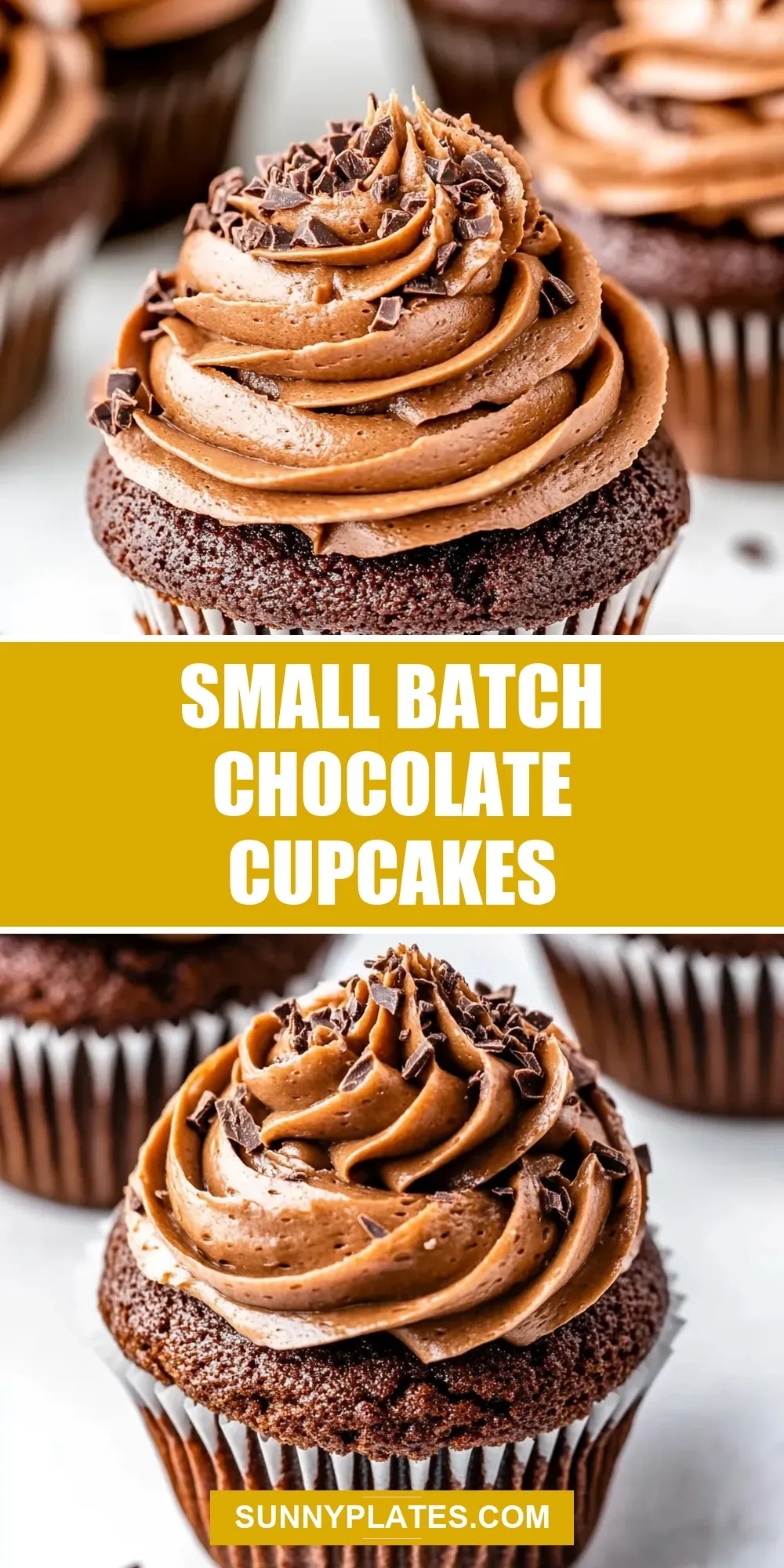 Small Batch Chocolate Cupcakes (Fresh & Delicious)